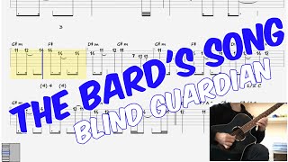 The Bard's Song (Blind Guardian) with TAB on Screen by joemoreg