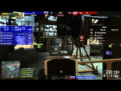 Epsilon vs Eyeballers Map 2 - Group B - Dreamhack Winter 2013 - Battlefield 4