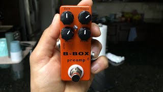 Video thumbnail for The Mosky Audio B-Box Preamp. Presented by AJL music! by Aaron J Livecchi