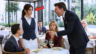 O MILIONÁRIO GRITOU COM A GARÇONETE — MAS O QUE ELA RESPONDEU PARALISOU TODO O RESTAURANTE