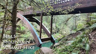 Video review of the Bells Mountain Summit Hike with footage of terrain and features on the way.