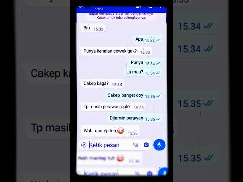 CHAT WA LUCU || NGERJAIN JOMBLO AKUT 😆 #fyp #funny