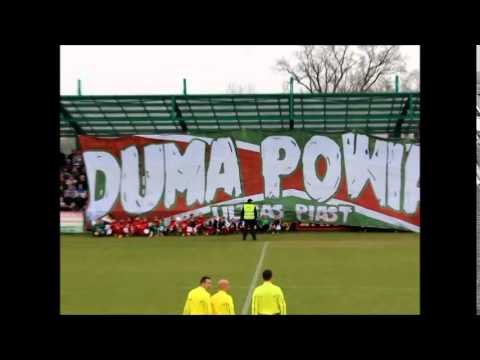 Piast Żmigród - Polonia Trzebnica DERBY! oprawa (III liga) 05.04.2014