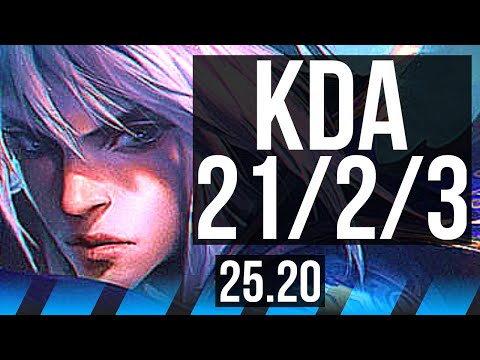 TALON vs EKKO (MID) | Penta, 8 solo kills, Legendary, 21/2/3, Rank 7 Talon | TR Challenger | 25.20