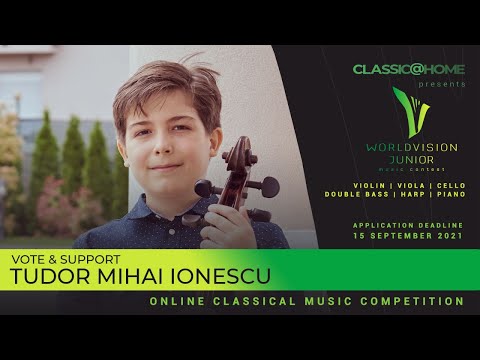 Tudor Mihai Ionescu - Cello - Romania - Regional level - Worldvision Junior 2021