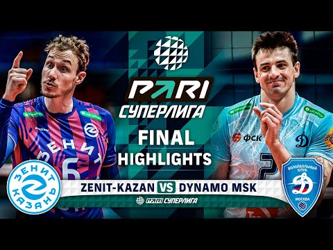 Волейбол Zenit-Kazan vs. Dynamo MSK | HIGHLIGHTS | Final | Round 2 | Pari SuperLeague 2024