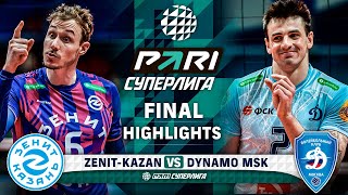 Волейбол Zenit-Kazan vs. Dynamo MSK | HIGHLIGHTS | Final | Round 2 | Pari SuperLeague 2024