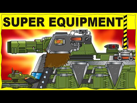 Soviet Dorian received new super equipment - Cartoons about tanks