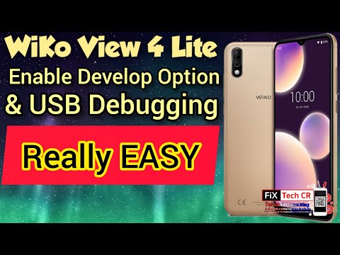 How to Enable Develop Option + USB Debugging Wiko View 4 lite