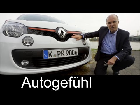 2015 all-new Renault Twingo test drive REVIEW of the smart forfour twin - Autogefühl