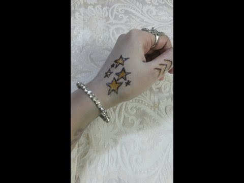 Sana semi permanent tattoo