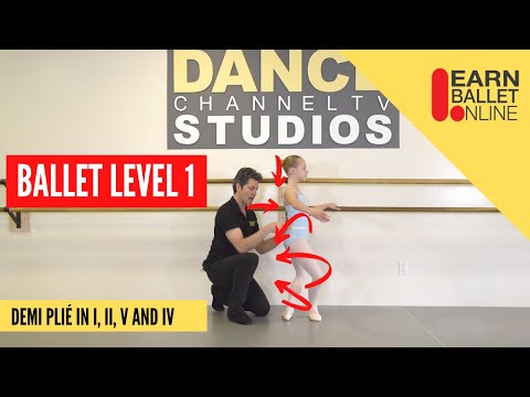 Demi-plies in I, II, V and IV