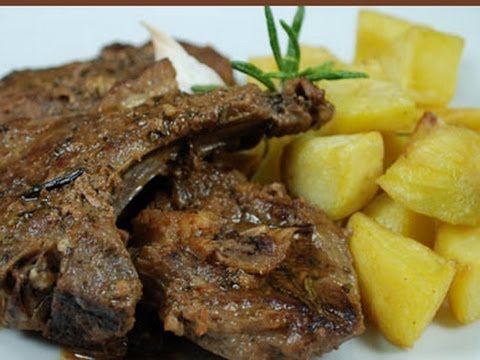 Agnello alla romana, italian lamb recipe