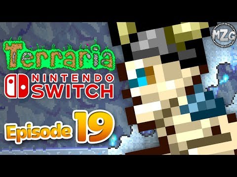 Terraria Nintendo Switch Gameplay Walkthrough - Part 19 - Cave Exploring! Another Meteor!?