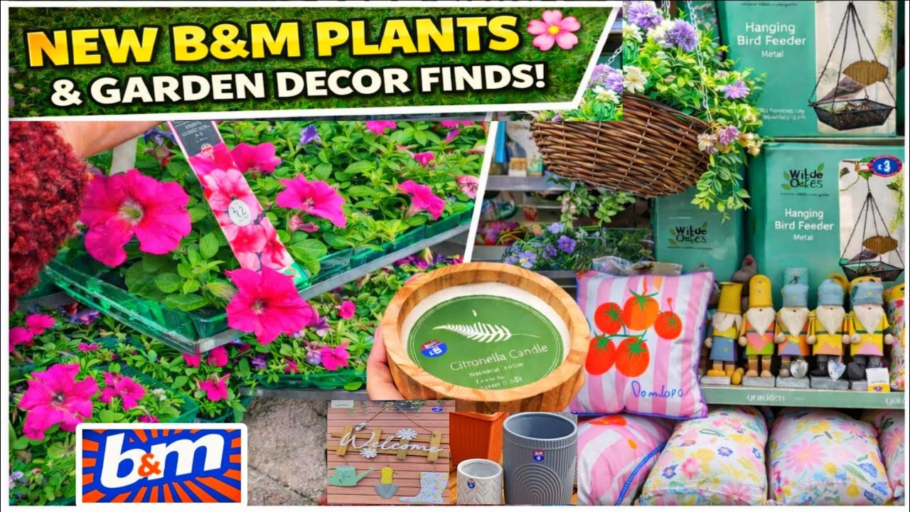 B&M What's New In This Week | Plant & Garden Bargains April 2026 | Shop With Me