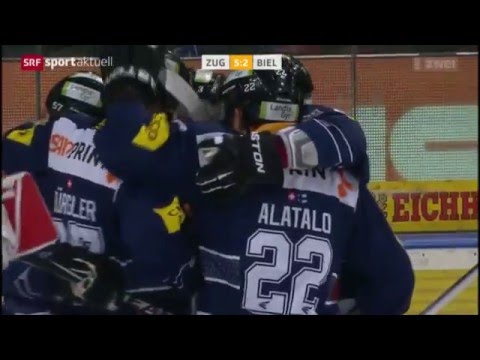EV Zug vs. EHC Biel (5:2) - 28.11.2015