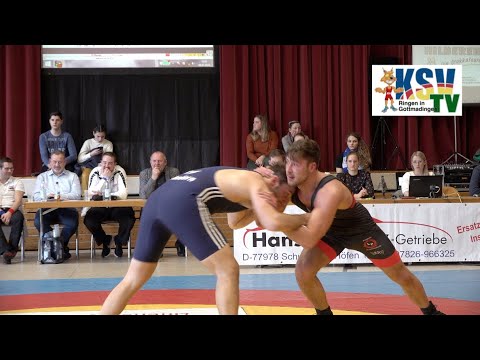 04.01.2020 Vorrunde Ringen Gottmadingen II - TSV Kandern / Aufstiegskämpfe zur Landesliga