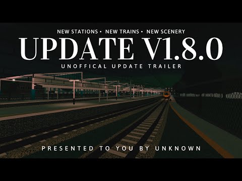 Stepford County Railway Version 1.8 Trailer (SCR Roblox)