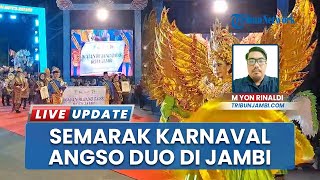 Meriah! Karnaval Angso Duo Pukau Warga Jambi di Area Tugu Keris Siginjai