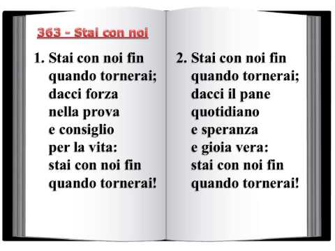 363 Stai con noi - Innario Chiesa Cristiana Avventista del Settimo Giorno 2014