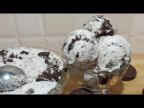 Oreo ice Cream||3 ingredients Oreo ice cream recipe