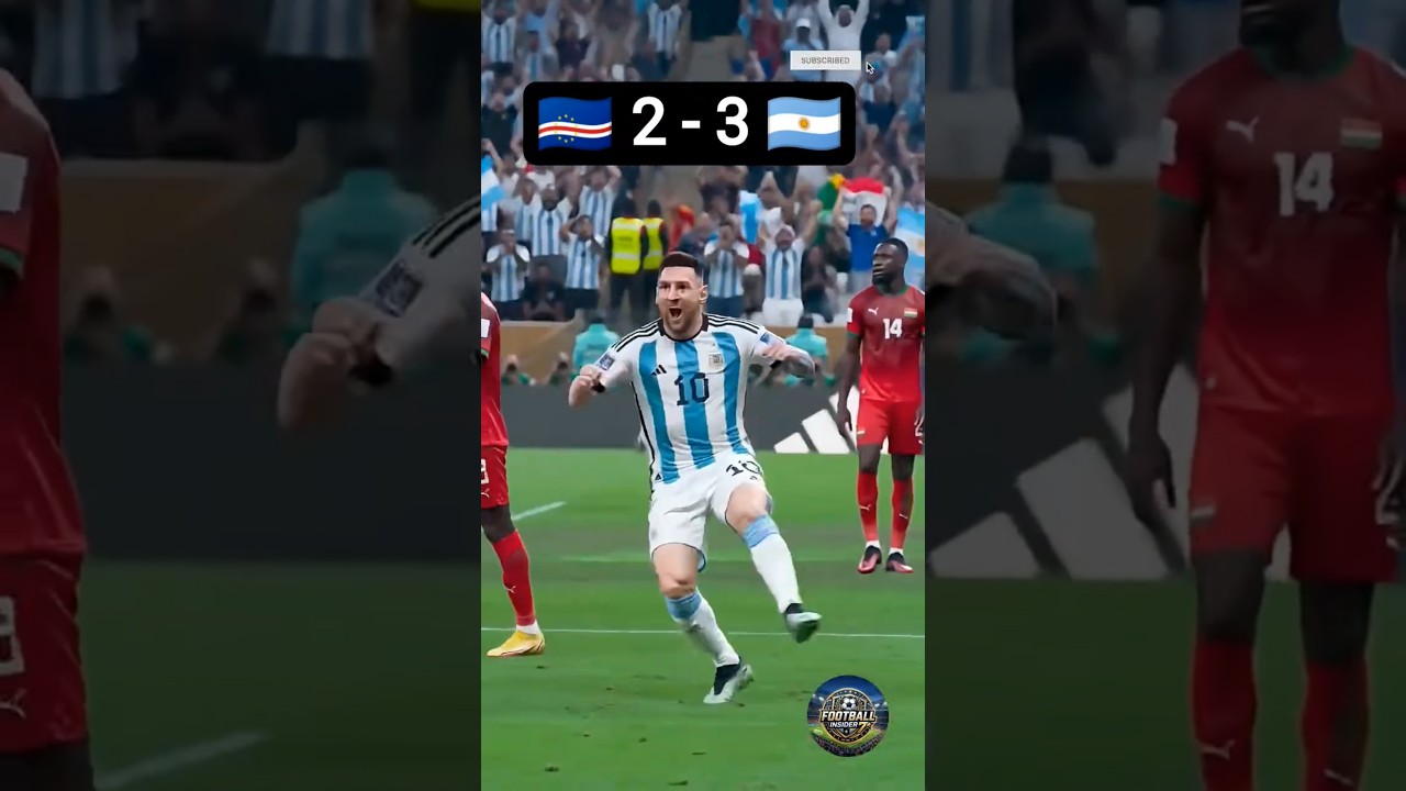 Argentina vs Cape Verde Highlights | Fifa World Cup 2026 | All Goals | Vozinha Saves | Full Match