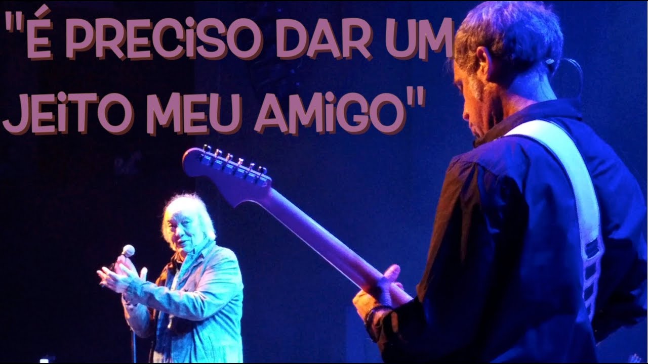 É preciso dar um jeito meu amigo - Erasmo Carlos (with Closed Captions)