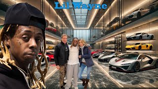 Lil Wayne  House Tour  UPDATED  His NEW $15 4 Million Hidden Hills Mansion | Huge car collection...