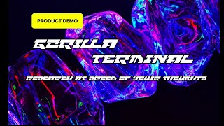 AI powered investment terminal Demo