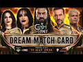 WWE Clash In Italy 2026 Dream Match Card V2