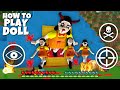 SQUID GAME SCARY DOLL ATTACKED MY FAMILY MINIONS VILLAGE in MINECRAFT - Gameplay green light