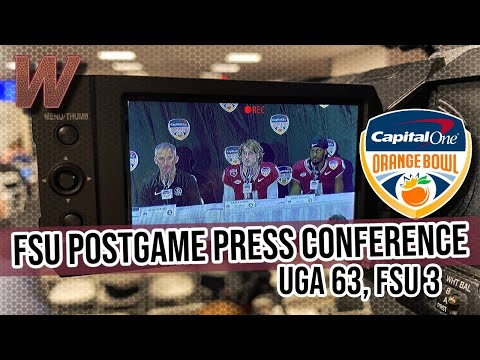 FSU Football | Georgia 63, Florida State 3 | Mike Norvell postgame interview | Orange Bowl #FSU