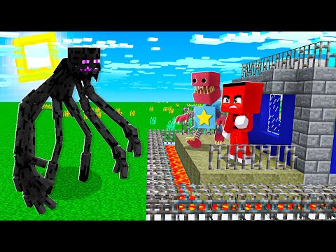 MUTANT ENDERMAN vs SAMETİN'S SAFE HOUSE!! - Minecraft