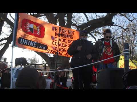 Taino Elder Speaks at the National Day of Mourning (November 2017)