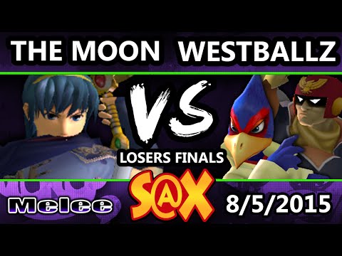 S@X - CT | The Moon (Marth) Vs. Tempo | Westballz (Falco, Marth) SSBM Losers Finals - Smash Melee
