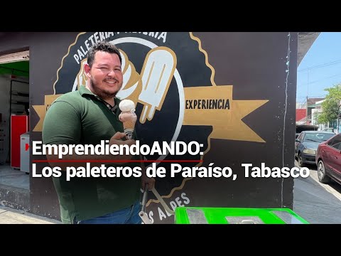 #EmprendiendoANDO | Continúa legado en negocio de las paletas y helados