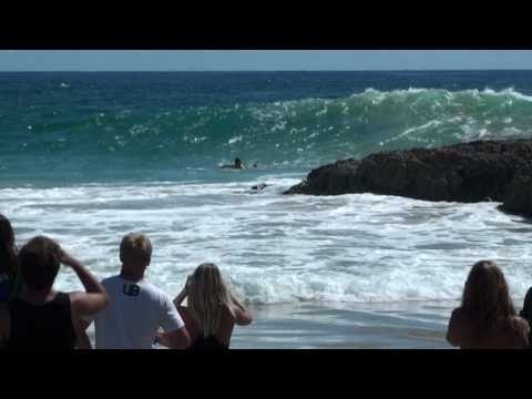 QuikSilver Pro 2011 Surfing Contest Highlights of Round 1.