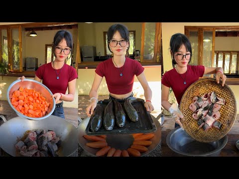 Amazing cooking braised fish with carrot recipe