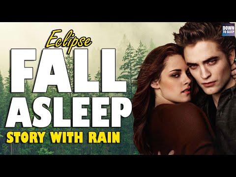 Twilight Eclipse to help you sleep - Soothing ASMR bedtime (with rain)