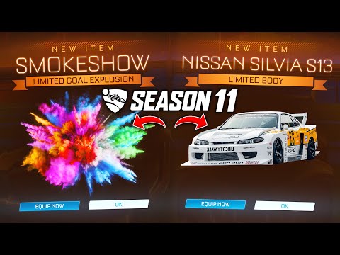 ALL NEW SEASON 11 ITEMS On Rocket League!