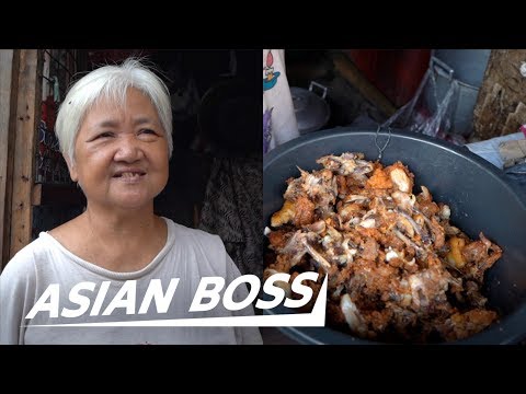 This Grandma Cooks Garbage Food Waste To Survive In The Philippines | THE VOICELESS #15