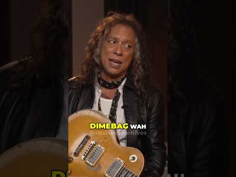 Kirk Hammett’s Love for Dimebag Darrell's Wah Pedal