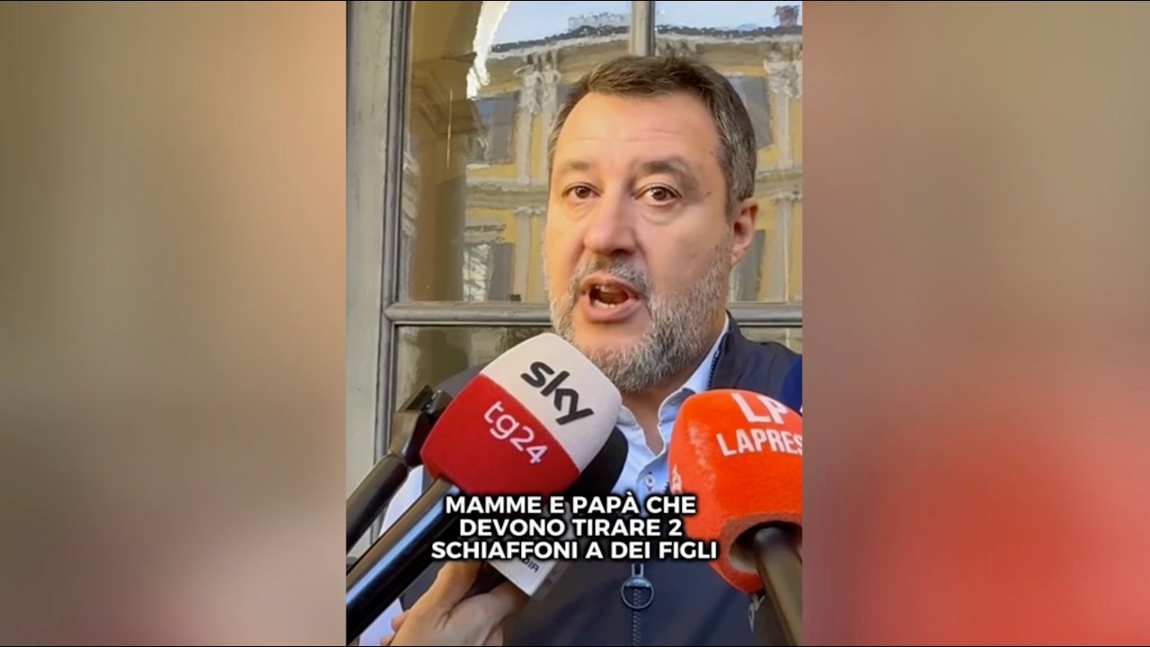 SALVINI: «BASTA, ADESSO CONSEGUENZE ECONOMICHE PER I GENITORORI, CHI ROMPE PAGA FINALMENTE»