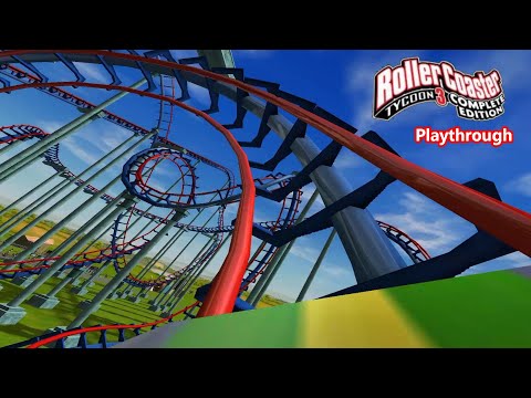 Roller Coaster Tycoon 3 Complete Edition. Playthrough.