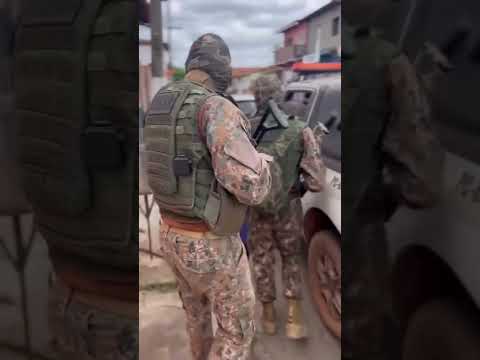 operação conjunta COSAR e 23 BPM em Cantanhede/MA