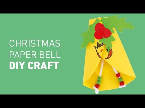 Christmas Paper Bell Craft | Educational Experience