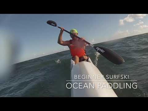 Beginner Surfski, Ocean Paddling Introduction