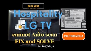 24LT660VBUA LG TV - How to auto scan to view digital channels
