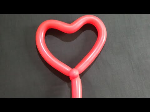 How to make a balloon heart wand❤ - intwist