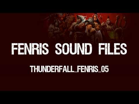 Fenris Wolfbrother Sound Files - Warlords of Draenor